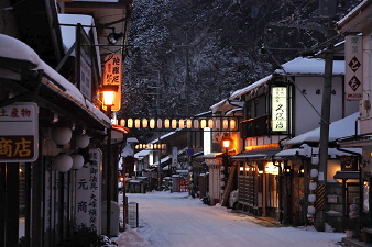 天川洞川（奈良県天川村）