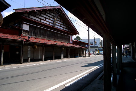 黒石の町並み